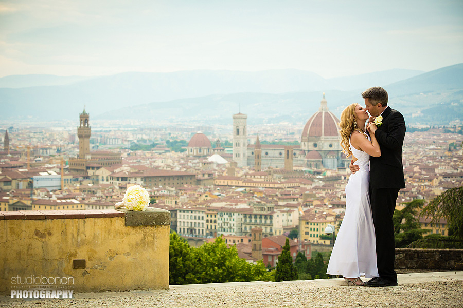 Dawn & Eric Wedding in Florence at Hotel Four Seasons Firenze