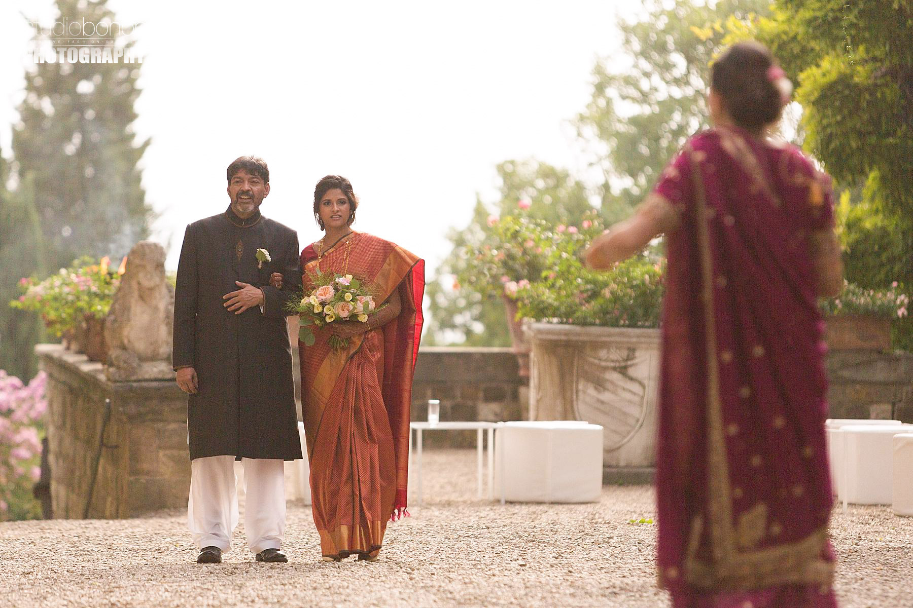 Tuscany Indian Wedding in Tuscany at Castello di Vincigliata and Villa Montefiano. Planning by WeddingsItaly BY Regency