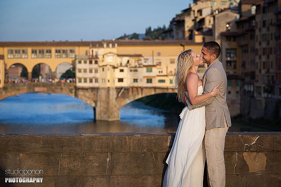 Engagement photography in Florence
