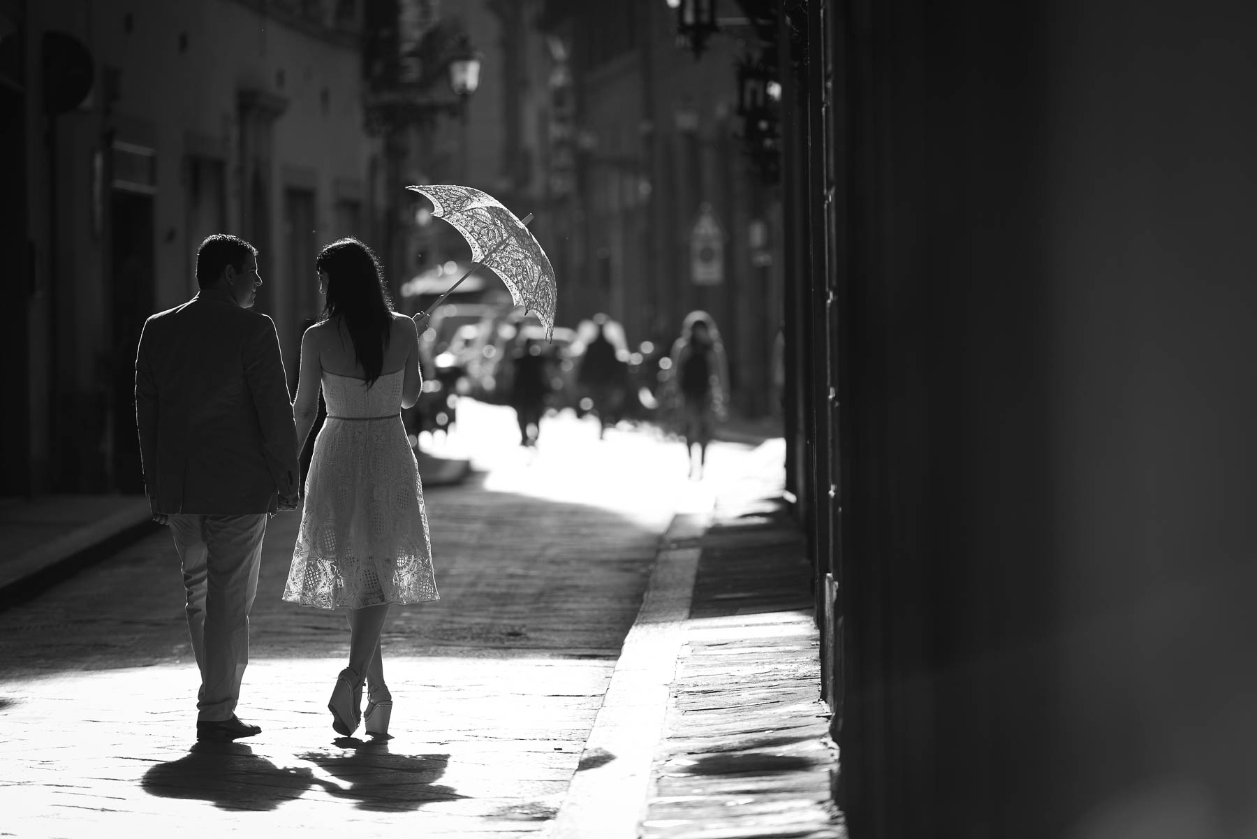 Engagement photography in Florence